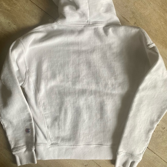 CHAMPION Reverse Weave White Hoodie - small - Picture 12 of 14